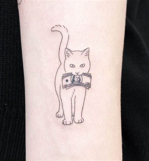 63 Unique And Cute Cat Tattoos That Will Make You Aww