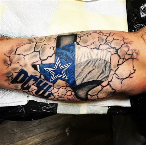 7 Unique Dallas Cowboys Tattoo Design Ideas Military And Veteran