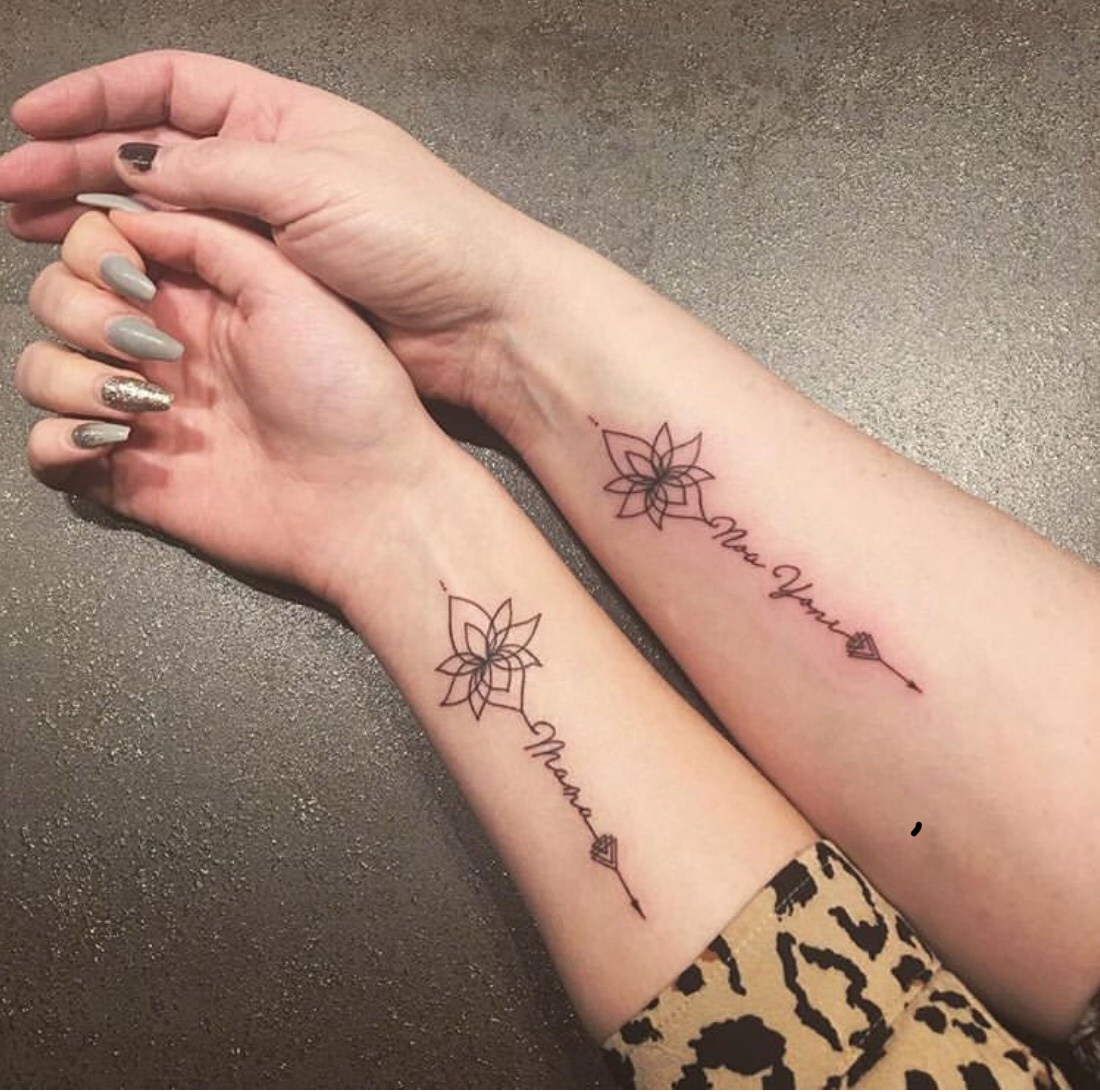 70 Sweet Matching Mother Daughter Tattoo Ideas Meaning Tattoos