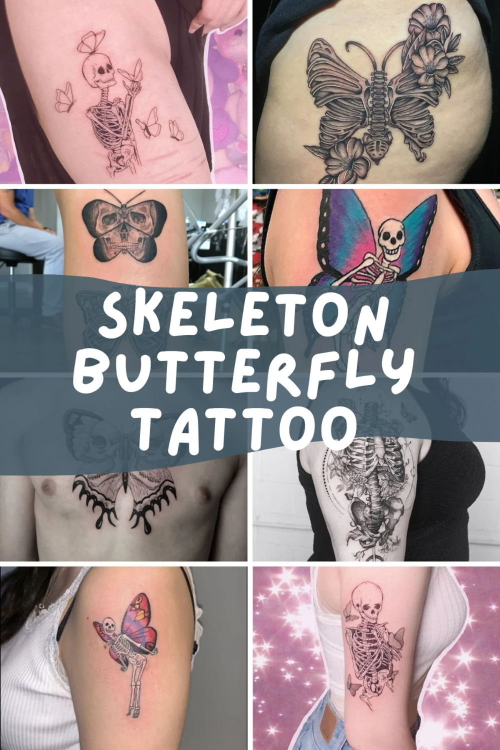 73 Unique Butterfly Skull Tattoo Ideas Deeper Meaning Tattooglee