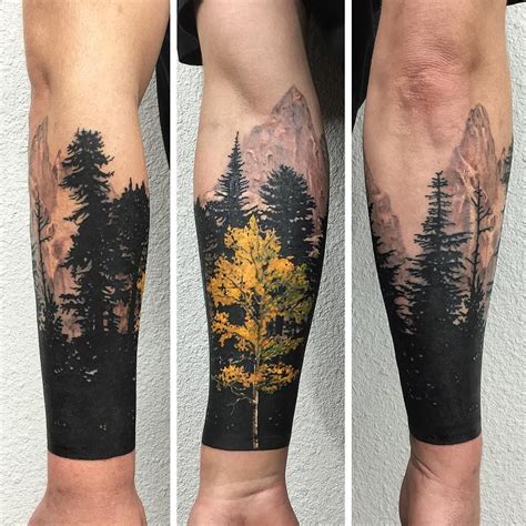 75 Tree Sleeve Tattoo Designs For Men Ink Ideas With Branches Half