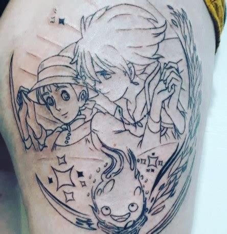 80 Enchanting Howl S Moving Castle Tattoo Ideas Ghibli Merch