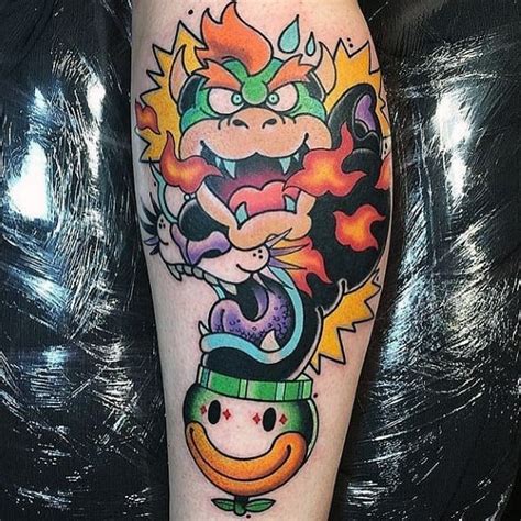 80 Gamer Tattoos For Men Video Game Design Ideas