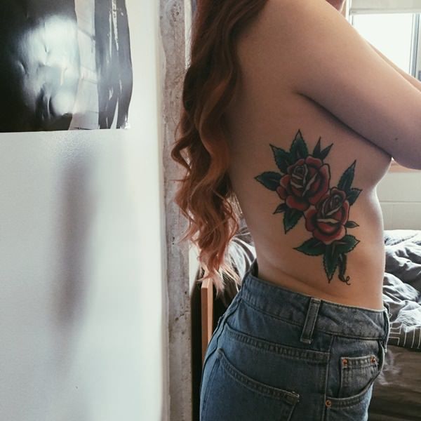 82 Insanely Cool Rib Cage Tattoos That You Will Love