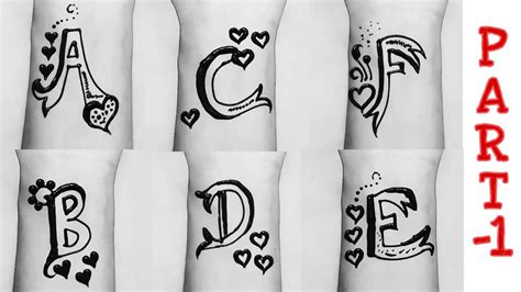 10 Unique ABCD Tattoo Designs You'll Love