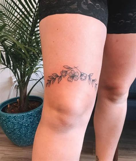 Above the Knee Tattoos: Ideas and Placement Inspiration