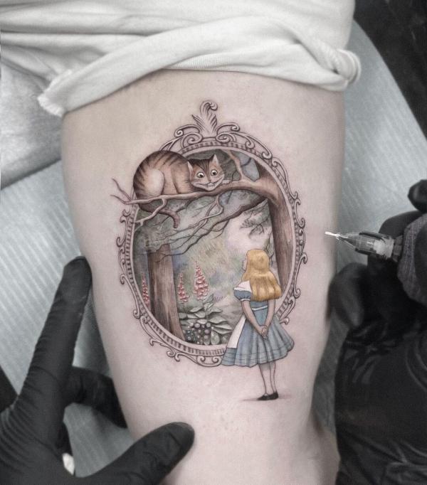 Alice In Wonderland Tattoo Ideas