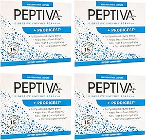 Amazon Com Peptiva Digestive Enzyme Supplement Prodigest Helps