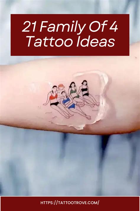 Amily Of 4 Tattoo Ideas Artofit