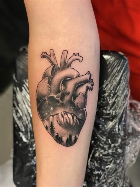 Anatomical Heart Tattoo Designs and Meanings