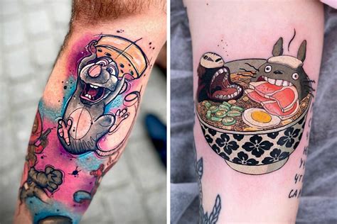 8 Unique Animated Tattoos Designs to Inspire You