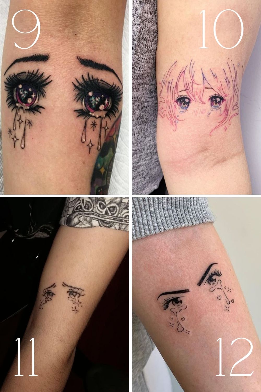 Anime Eyes Tattoo: A Guide to Unique Body Art