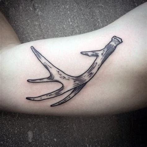 Antler Tattoos Designs to Make Your Mark