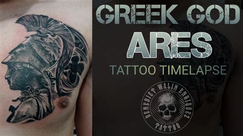 Ares Greek God Tattoo Designs