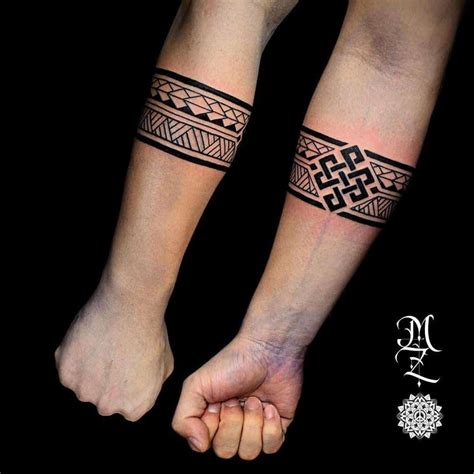 Tribal Armband Tattoo Designs for Men and Women