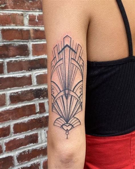 Art Deco Tattoo Designs and Meaning Explained