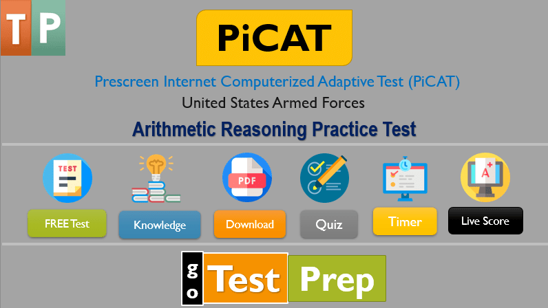 Asvab Picat Arithmetic Reasoning Practice Test 16 Questions Ace