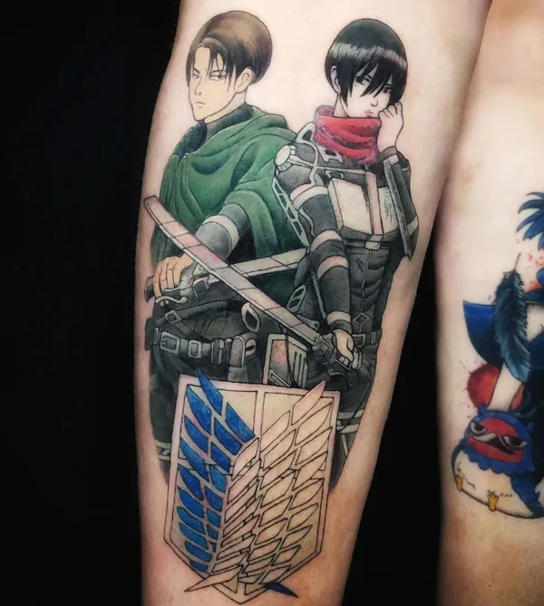 5 Minimalist Attack on Titan Tattoo Ideas