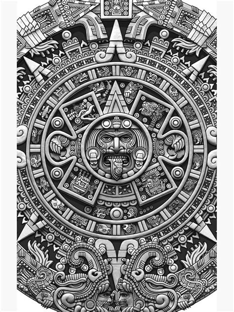 7 Unique Aztec Calendar Tattoo Designs