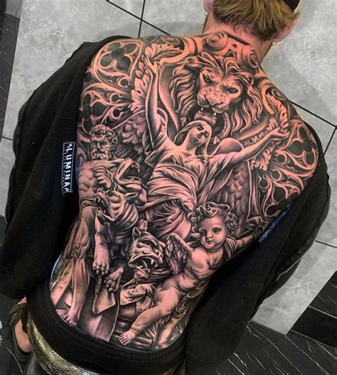 7 Jaw-Dropping Full Back Tattoo Ideas