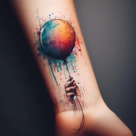 Balloon Tattoo Elevate Your Style To New Heights Your Own Tattoo