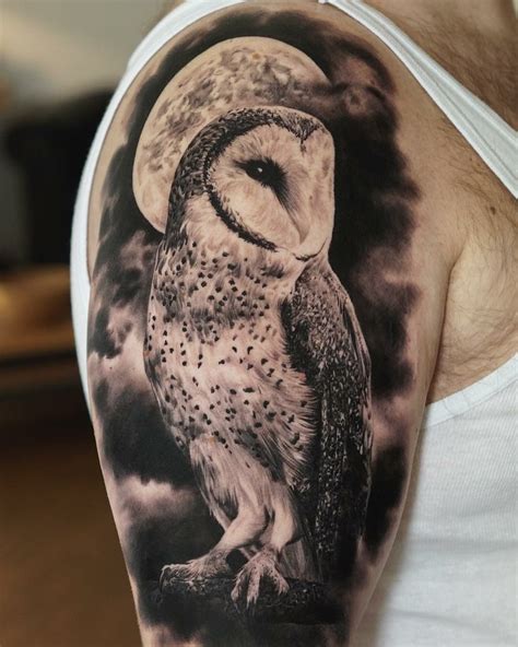 5 Meaningful Barn Owl Tattoo Designs