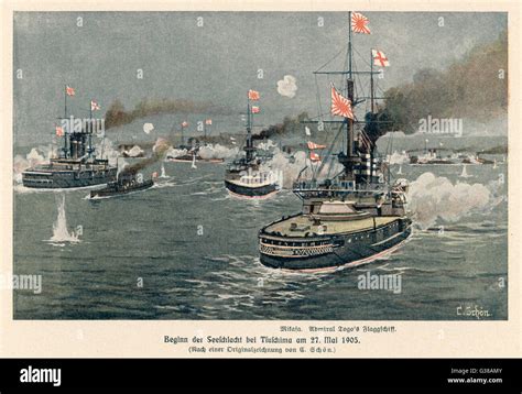 Battle of Tsushima Strait: A Naval Clash of Giants