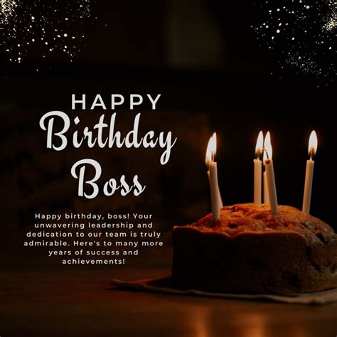 5 Bday Wishes for Boss