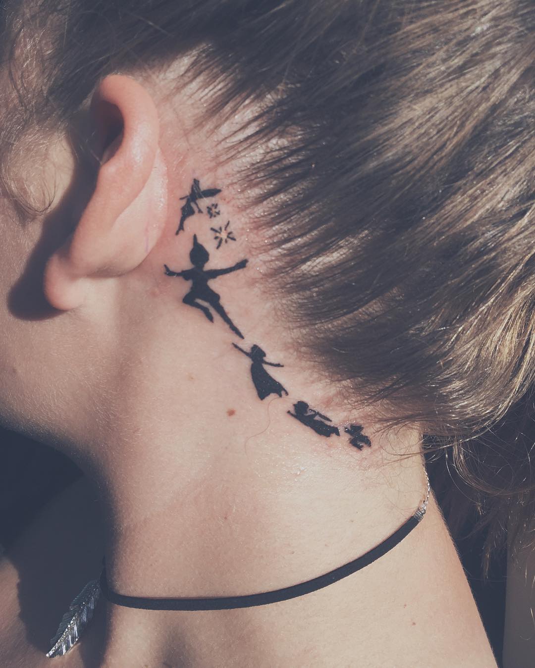 Behind the Ear Tattoo Designs and Ideas