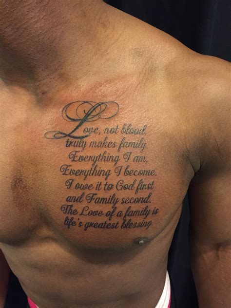 Bible Verse Tattoos On Chest