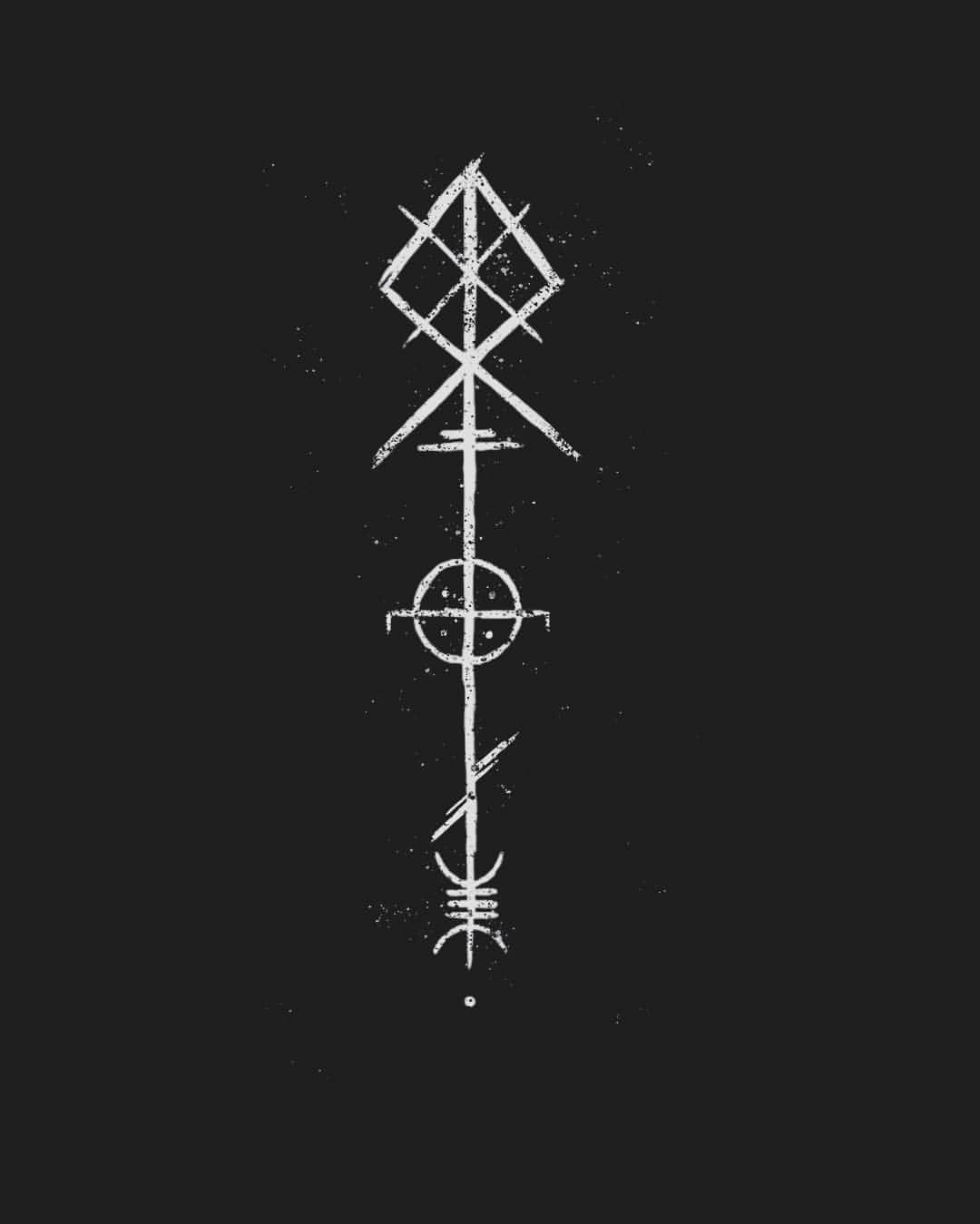 Bind Rune Tattoo Designs for Spiritual Protection