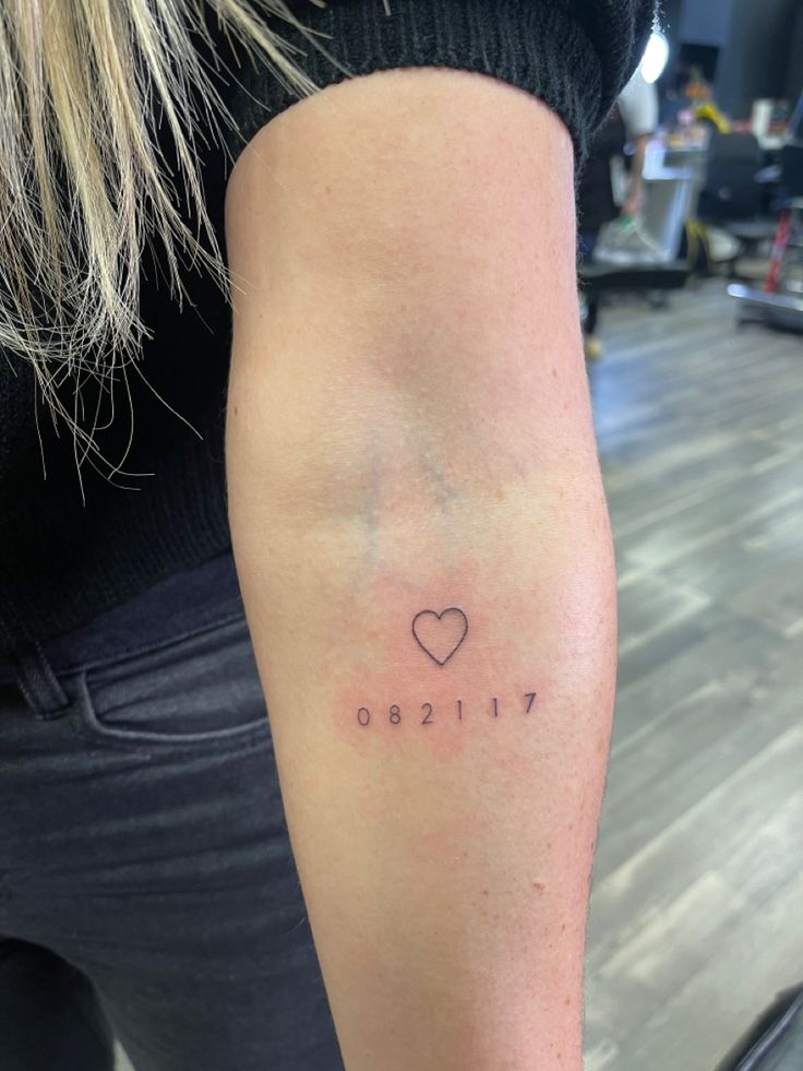 9 Date Of Birth Tattoo Designs You'll Love - Health Care