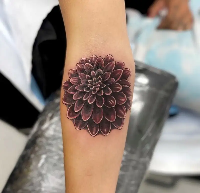 7 Black Dahlia Tattoo Designs to Die For