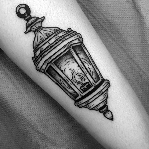 5 Black Lantern Tattoo Designs to Die For