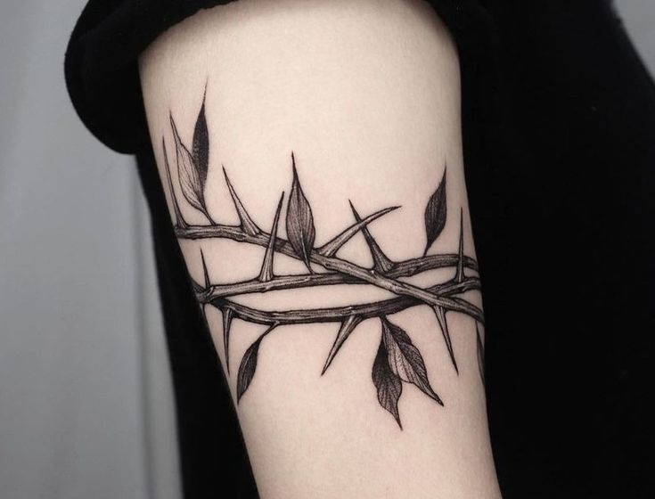 Black Thorn Tattoo Meaning and Design Inspiration