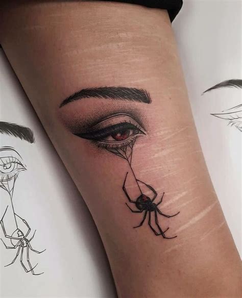 7 Black Widow Tattoo Designs to Die For