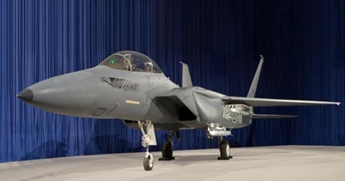 Boeing Unveils F 15 Silent Eagle Configuration