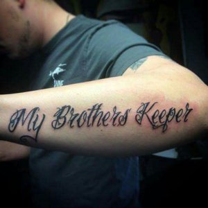 Brothers Keeper Tattoo Designs and Meanings Explained