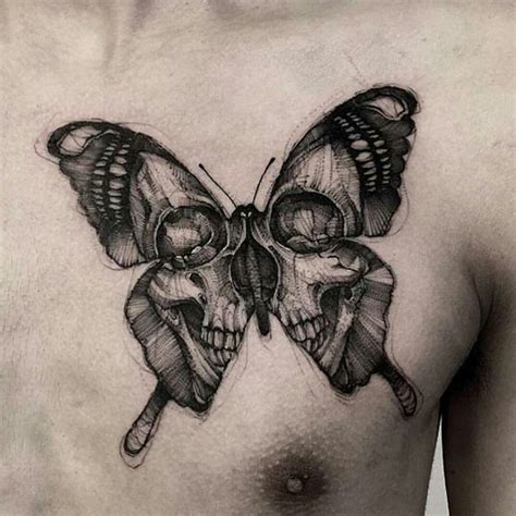 10 Stunning Butterfly Skull Tattoo Designs to Inspire You