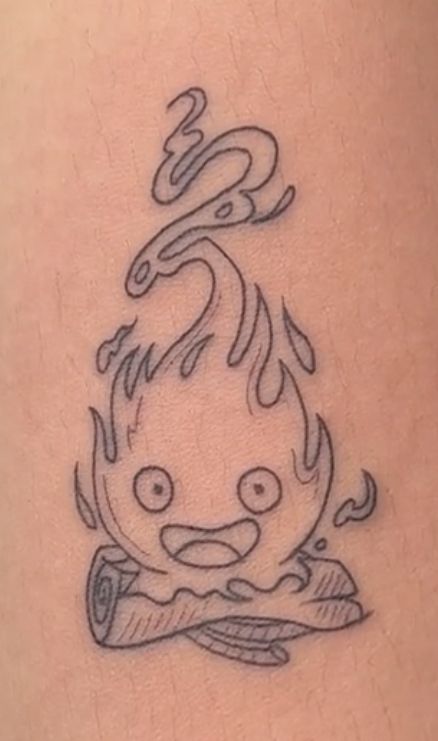 Calcifer Tattoo Tattmania Artofit