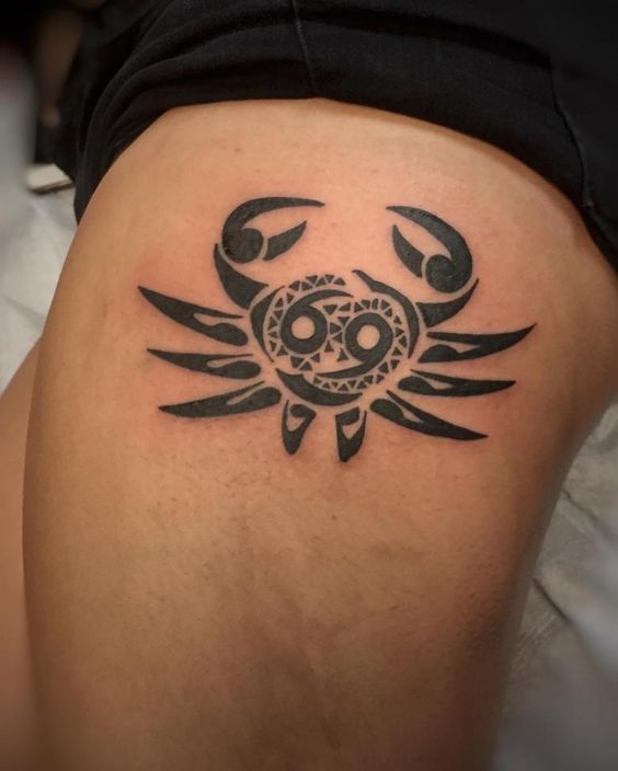 Cancer Zodiac Crab Tattoos Stylish Ways To Show Your Sign