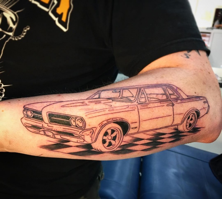 7 Unique Car Tattoo Designs to Get Inked