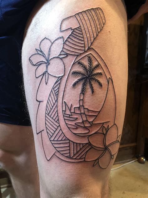 Chamorro Tattoo For Women