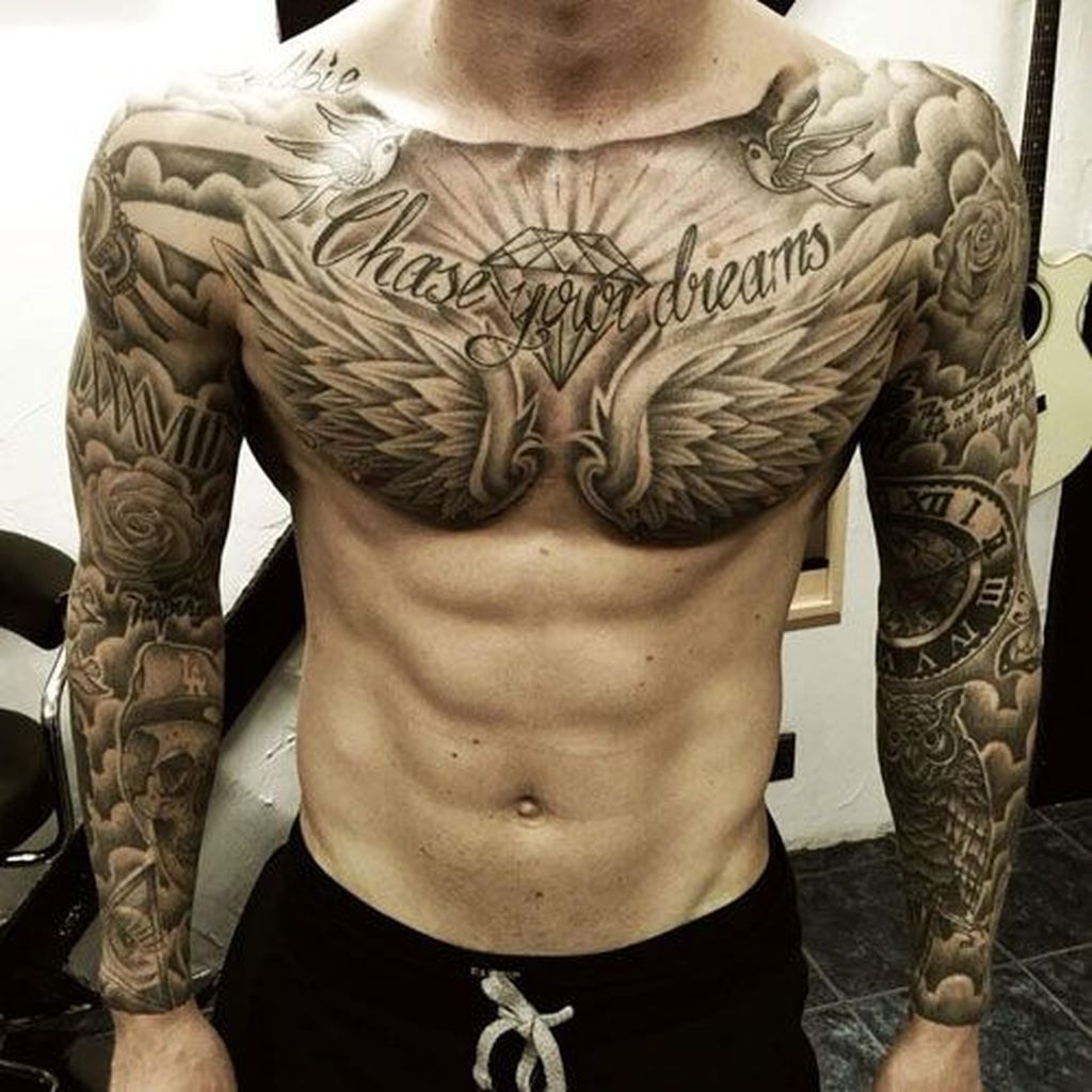 7 Chest Tattoo Ideas for Men