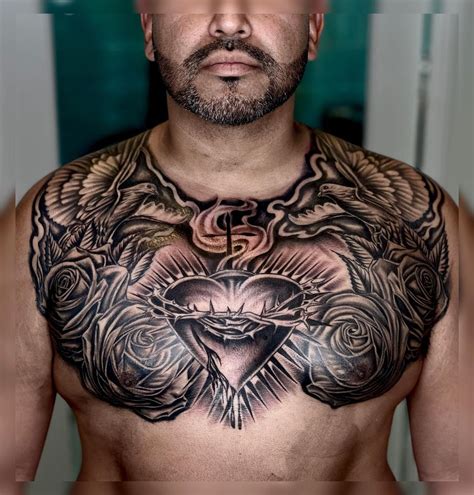 7 Chest Tattoo Ideas for Men