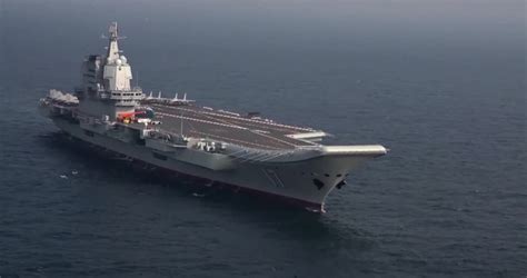 China S Top Aircraft Carrier Shandong Sets Record For Intensive Fighter