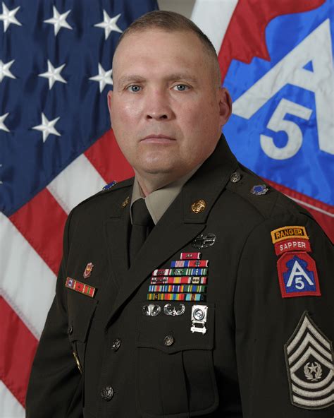 Command Sergeant Major Jerimiah E Gan U S Army North Command