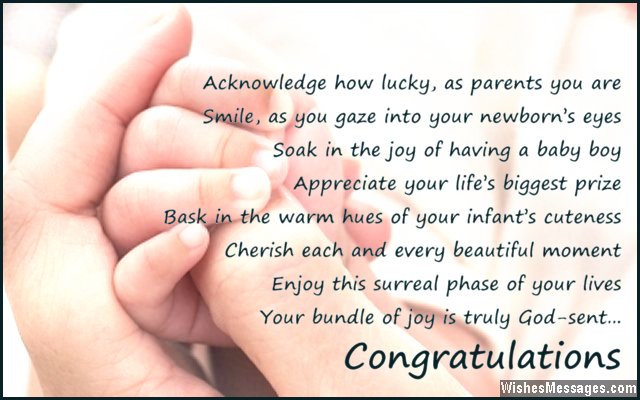 Congratulations Baby Boy Quotes Images And Photos Finder