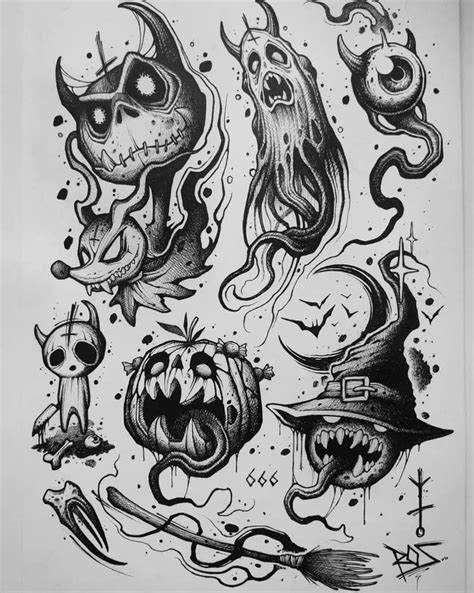 Creepy Tattoo Designs That Will Give You Chills