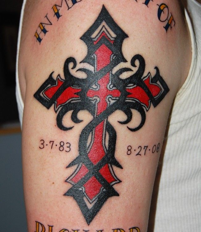 Trendy Cross Tattoos for Guys Inspiration and Designs